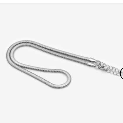 Edelstahl-Halskette „Little Viper“